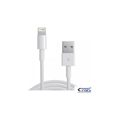 Cable de datoscarga LIGHTNINGUSB 1 metro